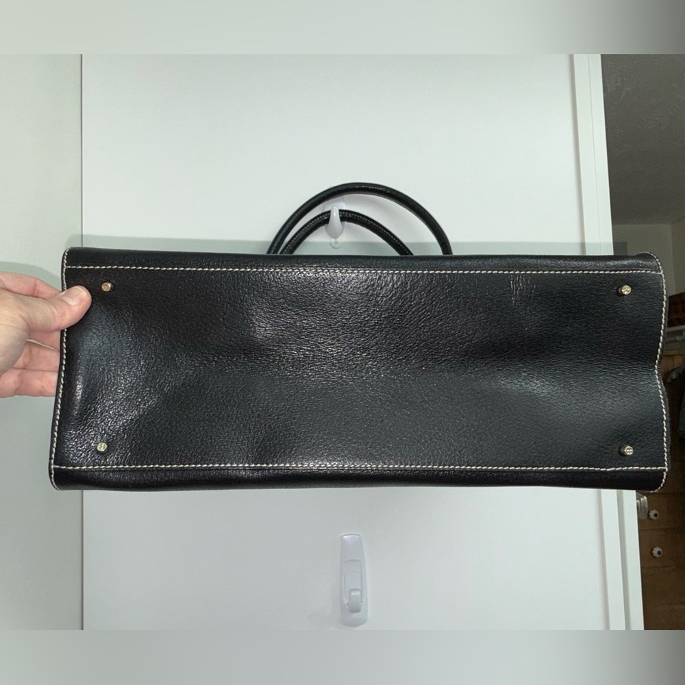 Kate Spade “Baylor” Merrywood Shoulder Bag in Black Pebbled Leather - Picture 3 of 13